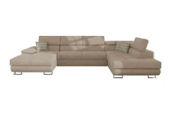 Velour Sofa & Fløyel Sofa|Sovesofaer-Reginia Hjørnesovesofa Høyre Nour Sammet 17 + Cherie 11