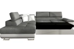 Velour Sofa & Fløyel Sofa-Reginia Hjørnesovesofa Venstre Nour Sammet 17 + Cherie 11