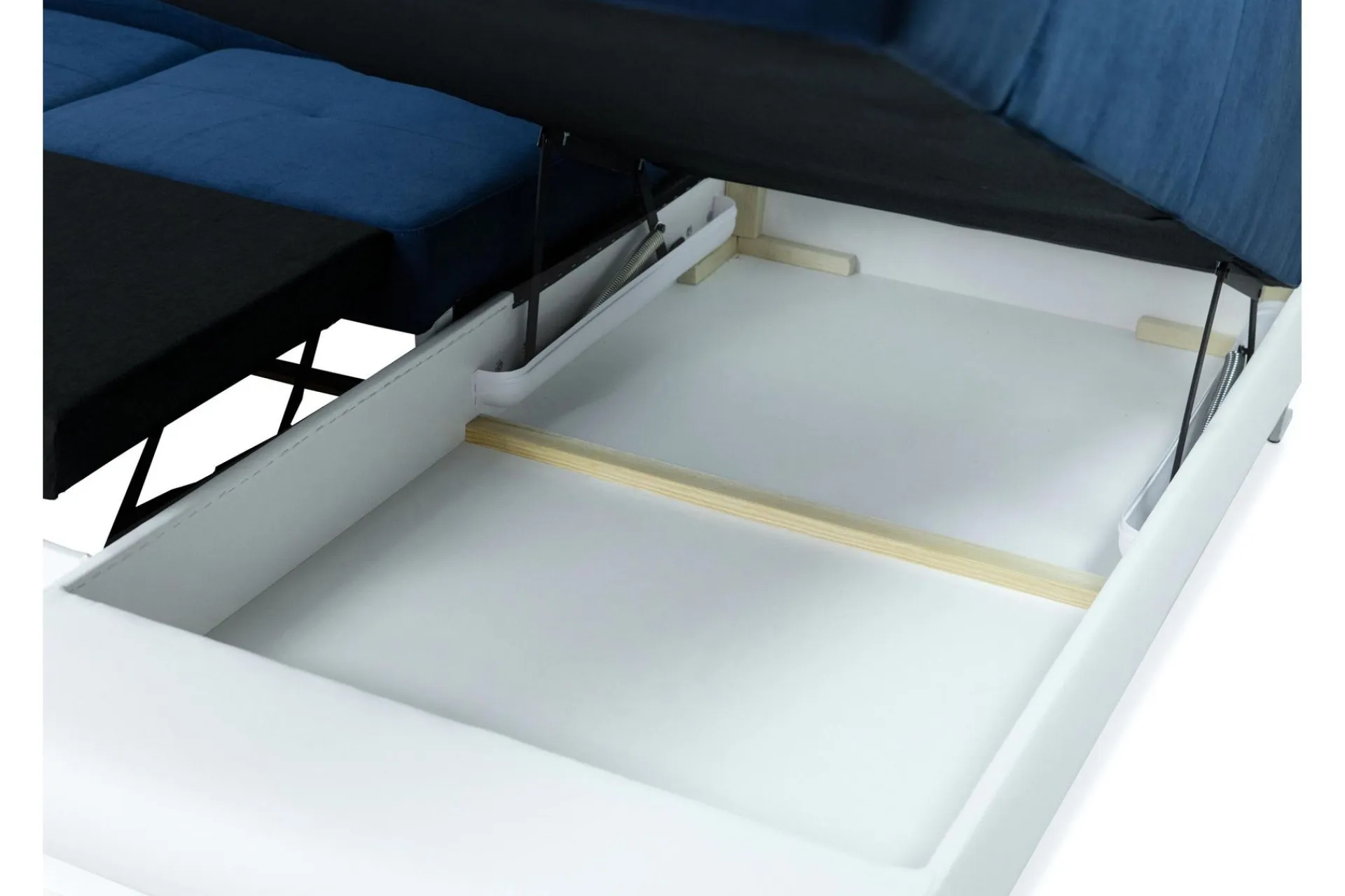 U-Sofa-Reginia Sofa med Divan og Sjeselong 4-seter Hvit