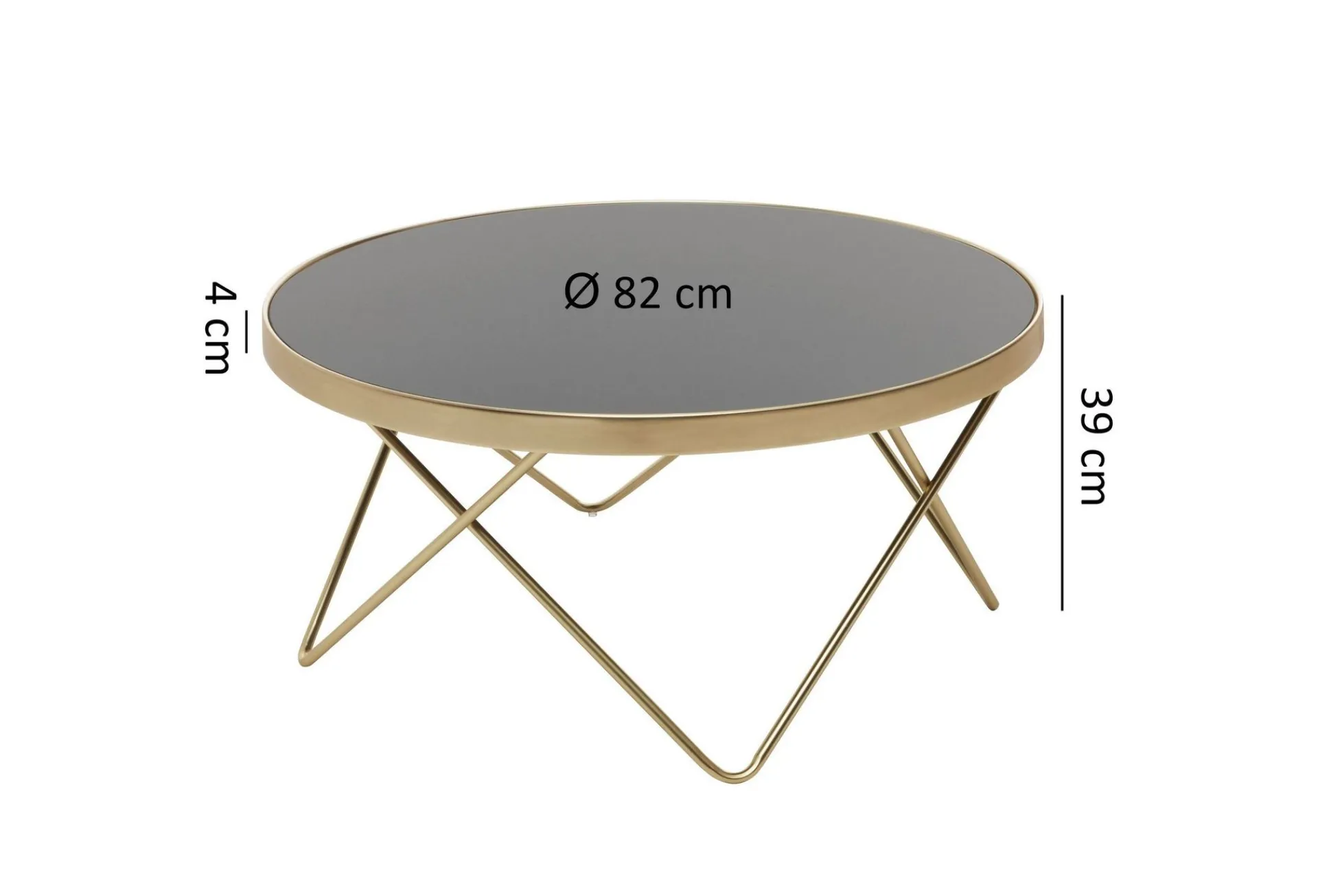 Wohnling Reineck Sofabord 82 cm Rundt