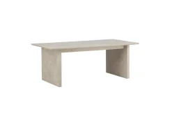 Spisebord & Kjøkkenbord-Rektangulært spisebord Vail Beige