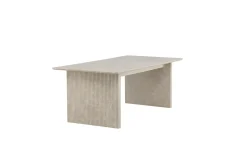 Spisebord & Kjøkkenbord-Rektangulært spisebord Vail Beige