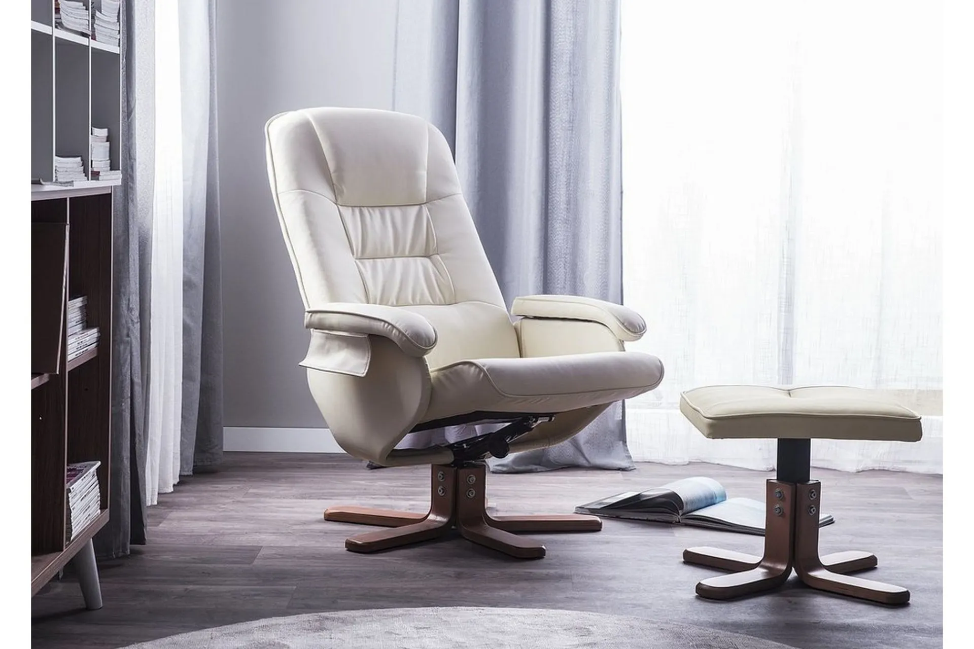 Lenestoler-Relaxpro Kontorstol Beige