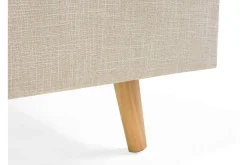 Bedly Sengeramme & Sengestamme-Rennes Dobbeltseng 180 | 200 cm Beige