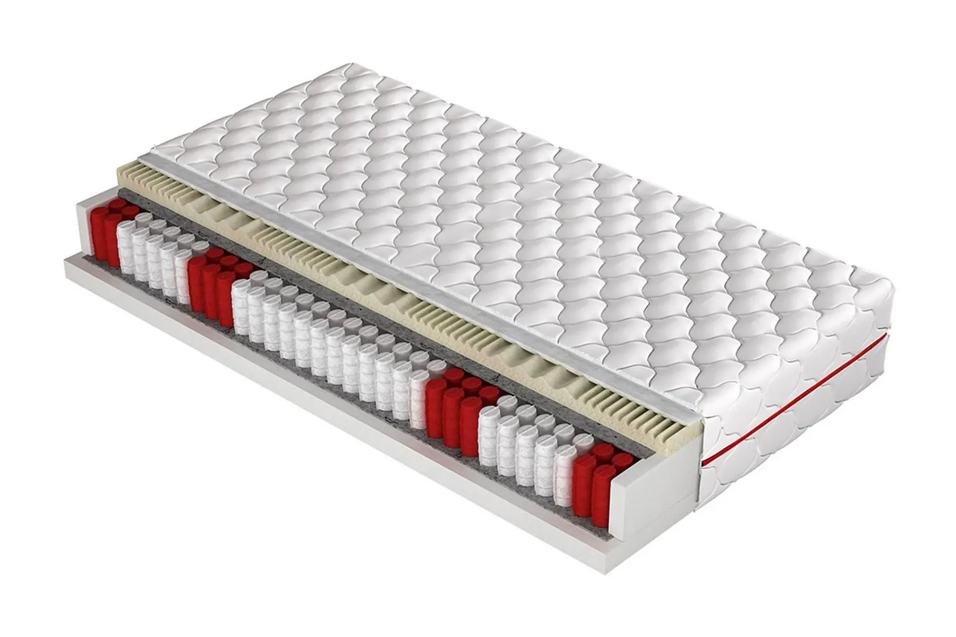 Madrasser-Resta Madrass 180x200 cm Hvit