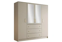 Retro Garderobe M. Speil 196x200 cm