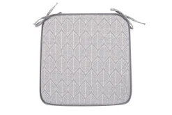 Retro Sittepute 39x39x25 cm Grå
