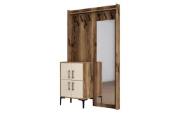 Møbelsett Til Gang & Entre|Møbelsett Til Gang & Entre-Retzow Gangmøbelsett 120 cm Beige