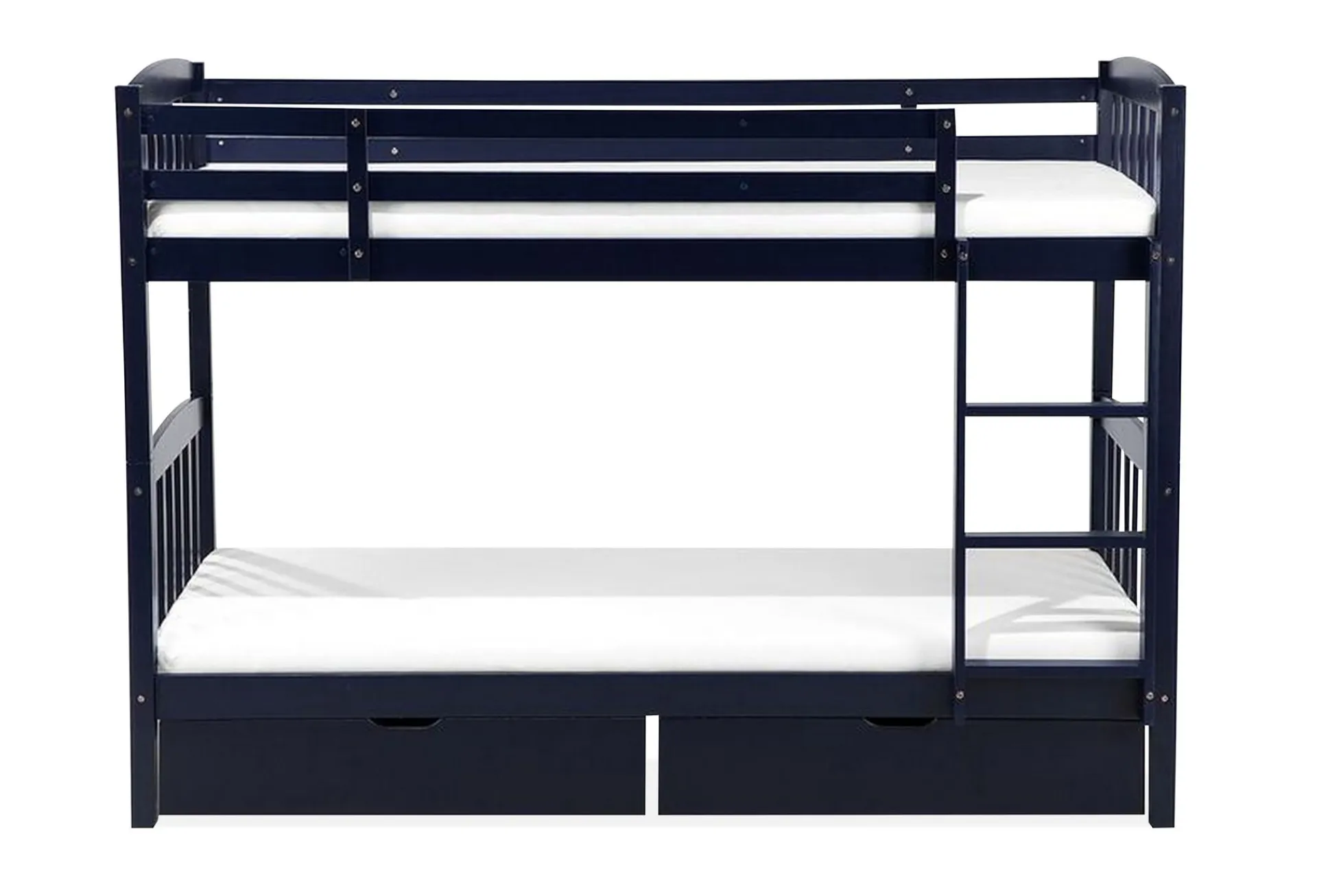 Barneseng & Juniorseng-Revin Køyeseng 90x200 cm med Oppbevaring Blå