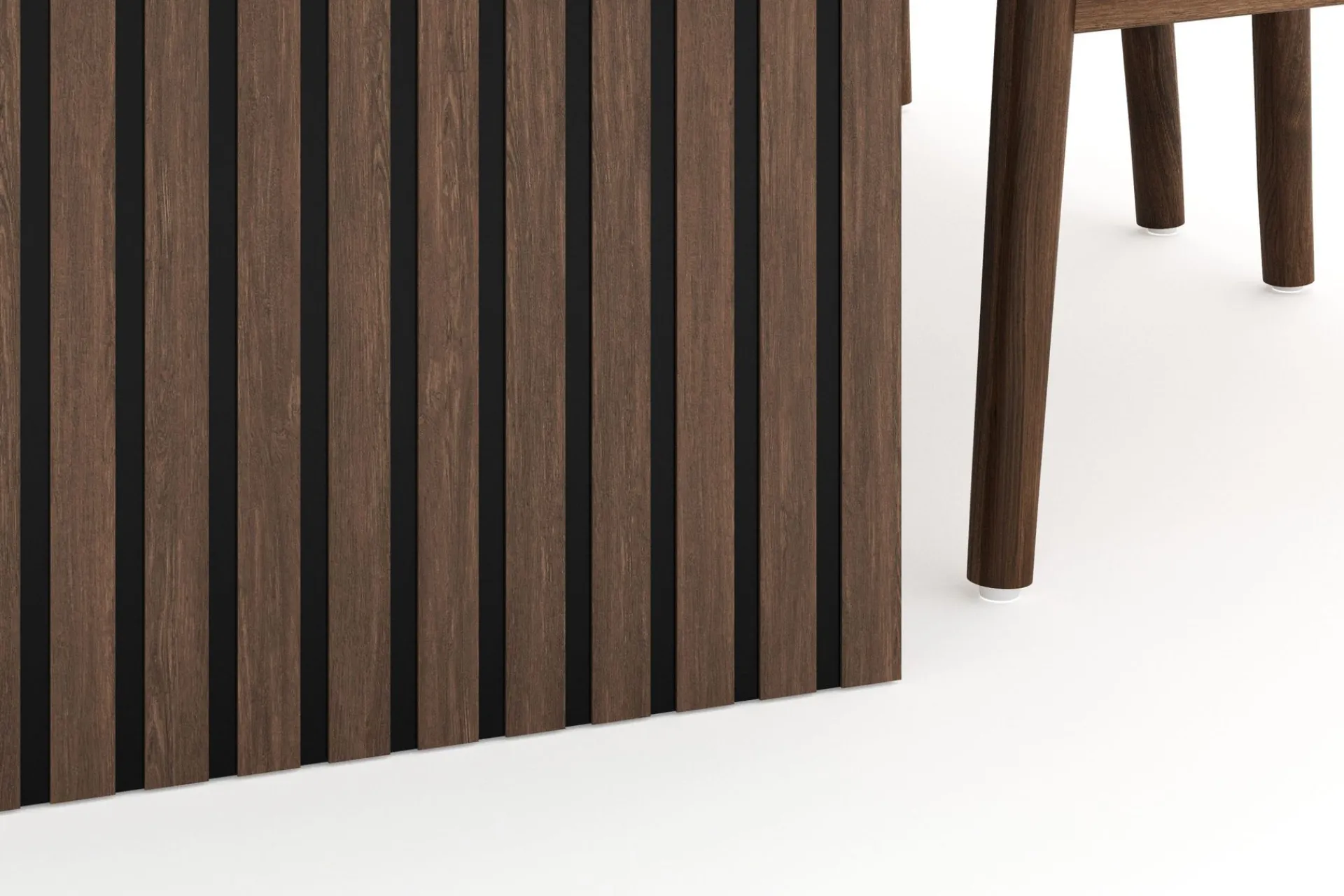 Bark Richeto Spisegruppe 240 cm med 6 Dastoori Spisestoler