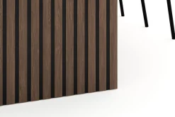 Bark Spisegrupper-Richeto Spisegruppe 240 cm med 6 Gemmiano Spisestoler Røkt eik