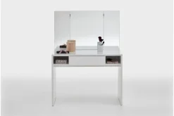 Sminkebord & Toalettbord-Ridell Sminkebord100 cm Hvit