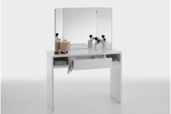 Sminkebord & Toalettbord-Ridell Sminkebord100 cm Hvit
