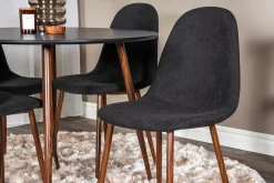 Venture Home Spisegrupper-Ridones Spisegruppe inkl. 4 Ypas Stoler Brun,Svart
