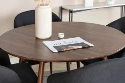 Venture Home Ridones Spisegruppe Rund 100 cm + 4 Kullersbro Spisestoler
