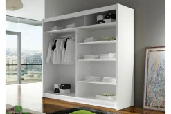 Rilievo Garderobeskap Med Speil 180x215 cm