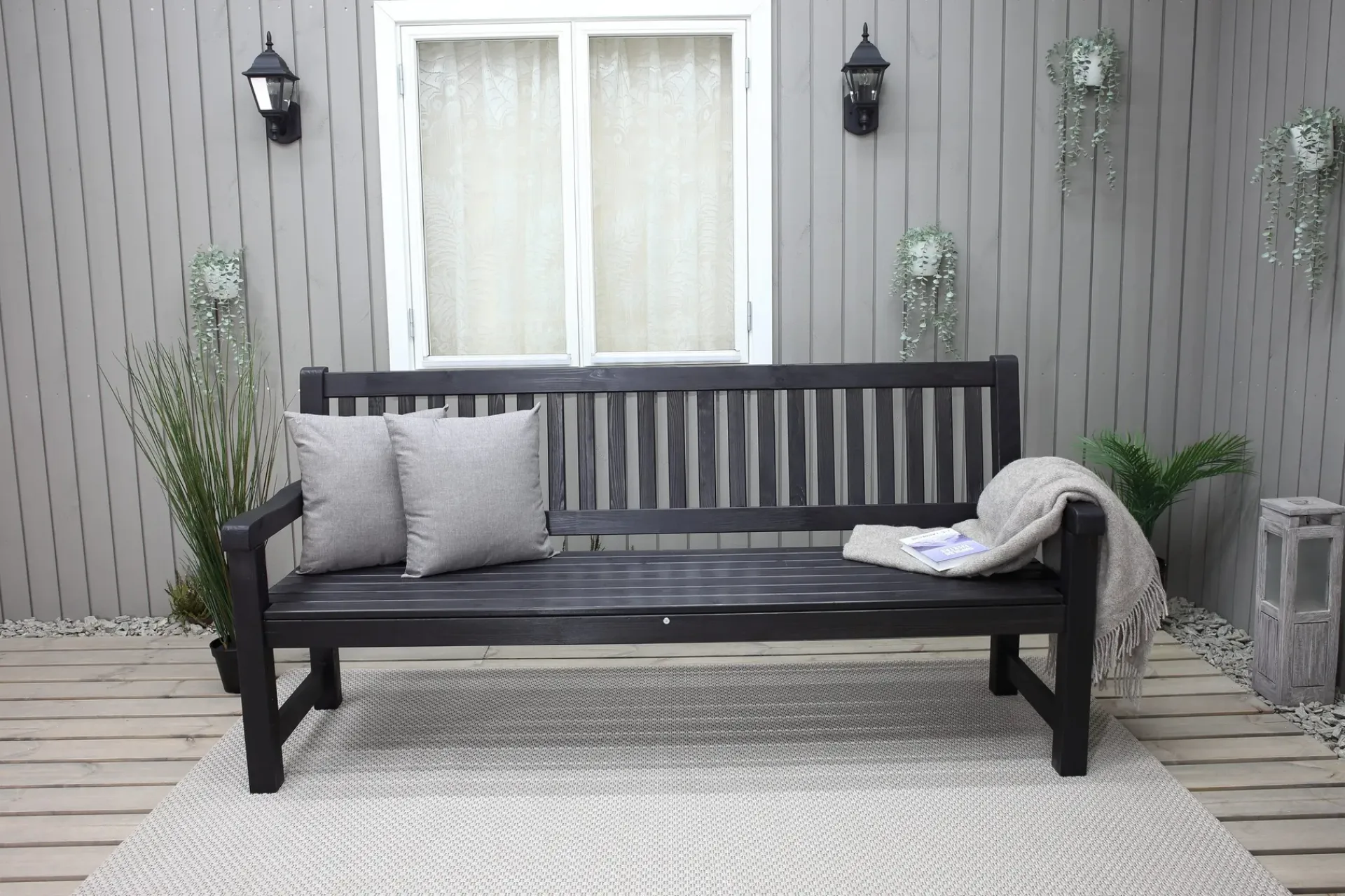 Benker-Rimforsa Sofa Kaffesvart