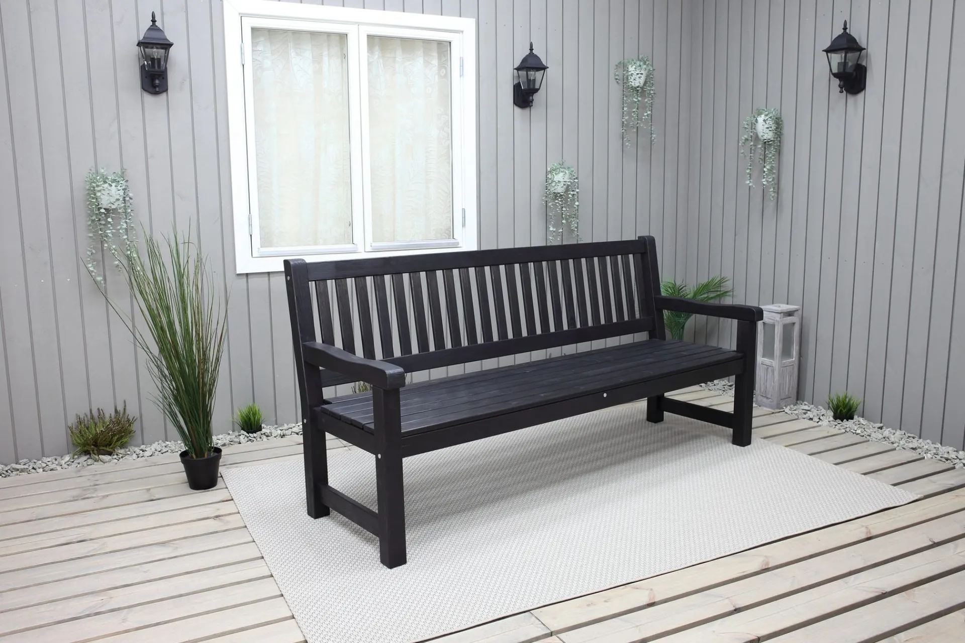 Benker-Rimforsa Sofa Kaffesvart