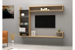 Tv-Møbelsett-Rinorea Tv-møbelsett 180x121,8 cm Blå