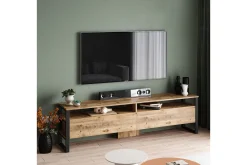 Tv-Møbelsett-Rinorea Tv-møbelsett 180x56 cm Grønn