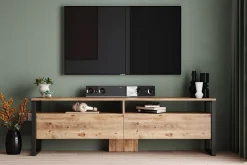 Tv-Møbelsett-Rinorea Tv-møbelsett 180x56 cm Grønn
