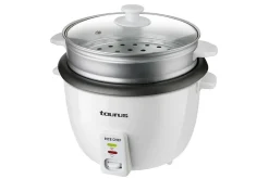 Produkter For Å Varme & Koke|Kjøkkenutstyr-Riskoker Taurus 700W 1.8L Hvit
