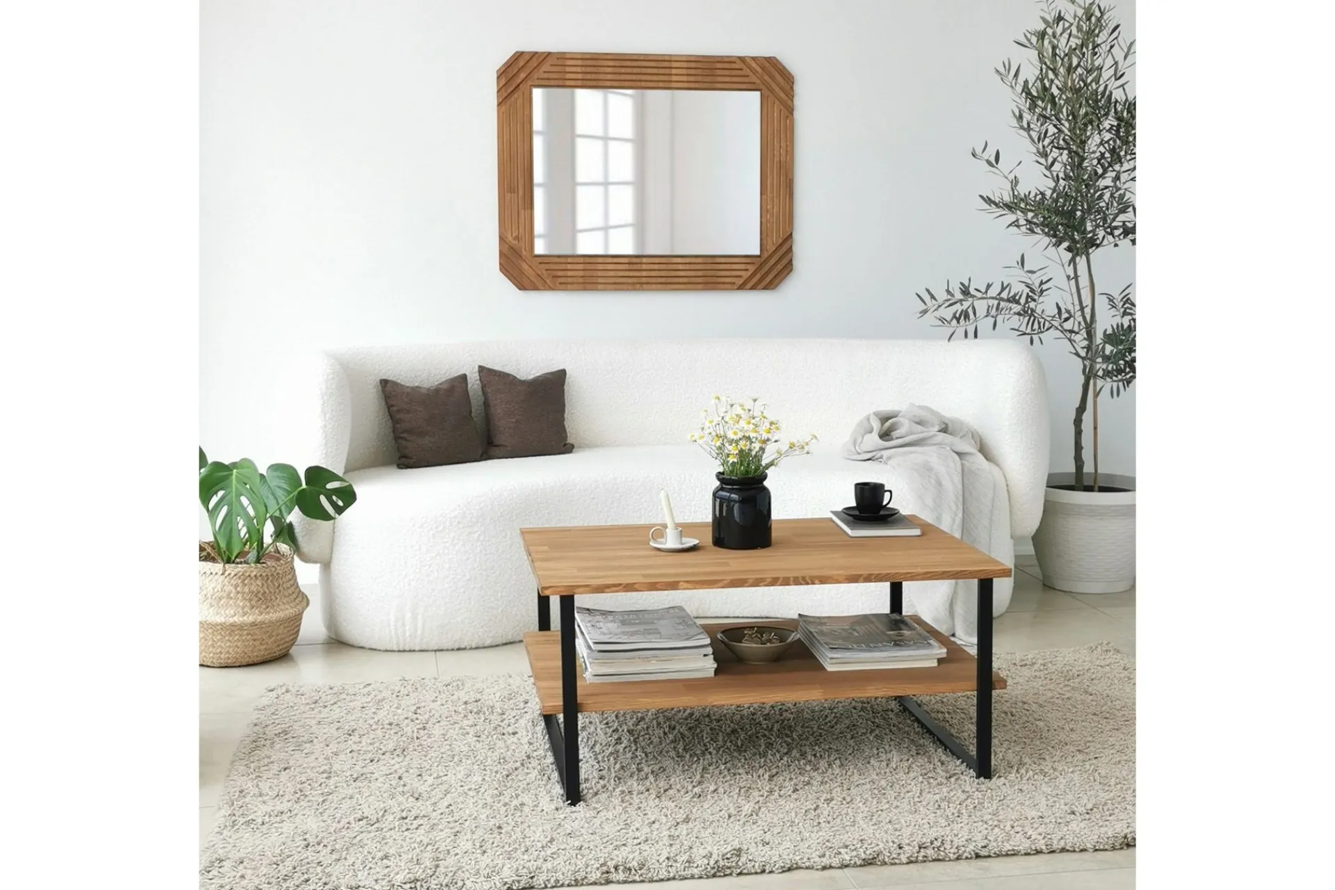 Sofabord-Riversdale Sofabord 85x60x85 cm Eik
