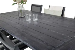 Venture Home Rives Spisegruppe 200cm + 6 Parma Karmstoler