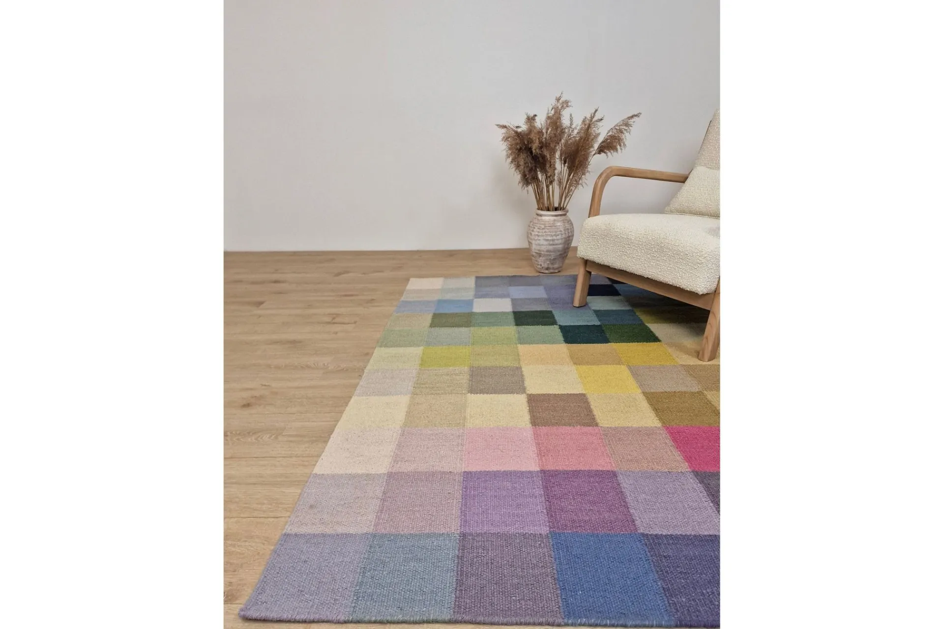 KM Home Moderne Tepper-Riviera Ullteppe 300x400 cm Rektangulær Flerfärgad