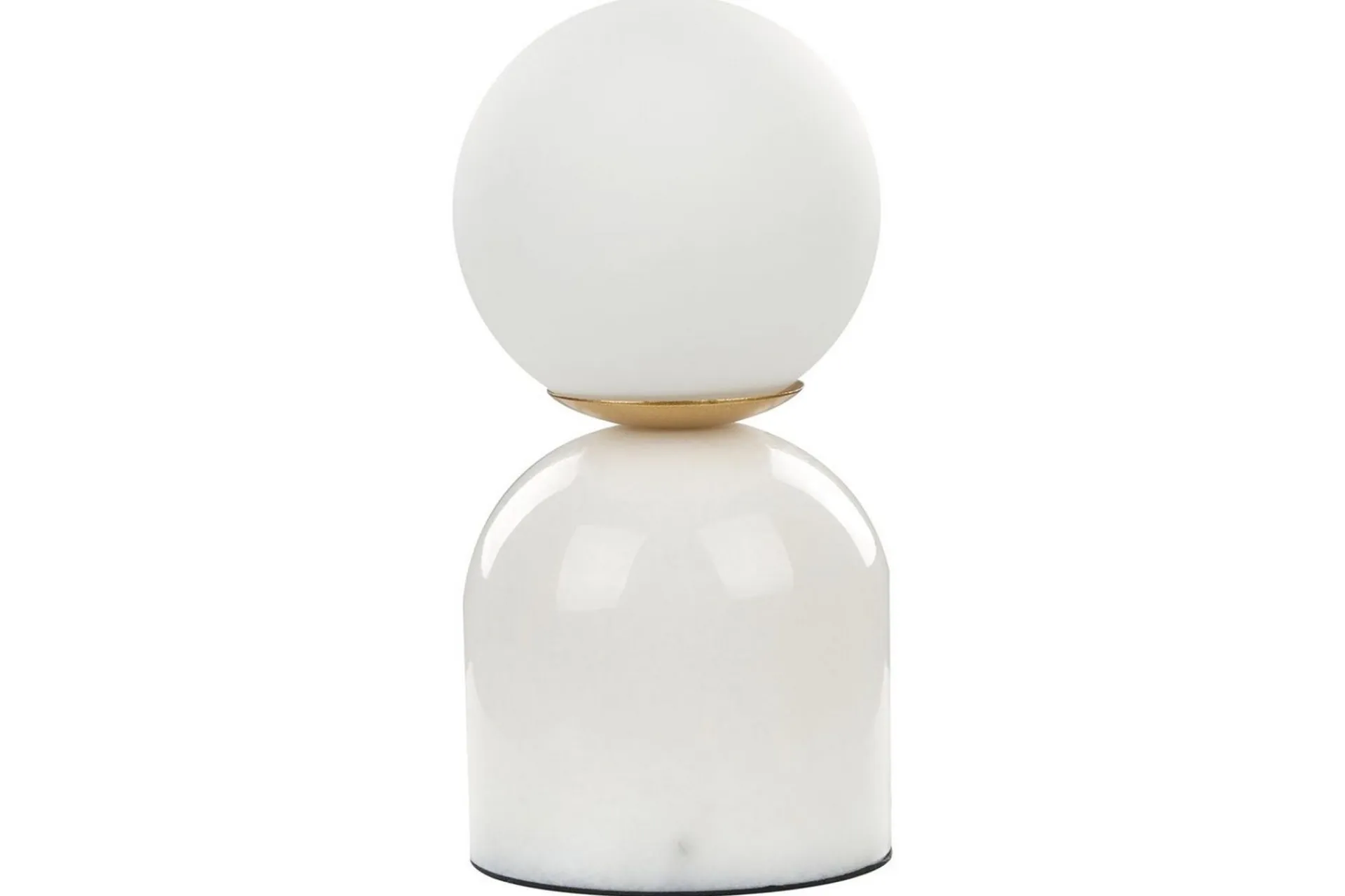Nattbordslampe|Bordlampe-Rizka Bordlampe 21 cm G9 Hvit