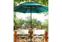 Parasoller-Roblin Parasol 285x285 cm Grønn/Svart