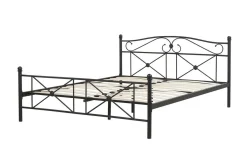 Bedly Sengeramme & Sengestamme-Rodez Dobbeltseng 160 | 200 cm Svart