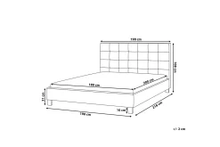 Bedly Rogelle Dobbeltseng 140|200 Cm