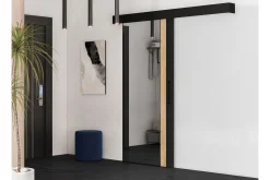 Dører & Porter-Rokaya Skyvedør 96,5x205 cm Svart