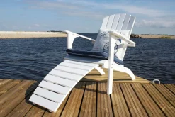 Comfort Garden Rolston Dekkstol med Fotskammel