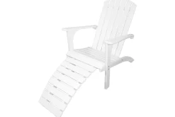 Comfort Garden Rolston Dekkstol med Fotskammel