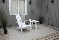 Comfort Garden Rolston Dekkstol med Fotskammel