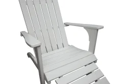 Comfort Garden Rolston Dekkstol med Fotskammel