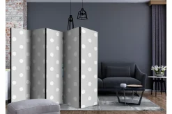 Bretteskjerm-Romdeler Cheerful Polka Dots II