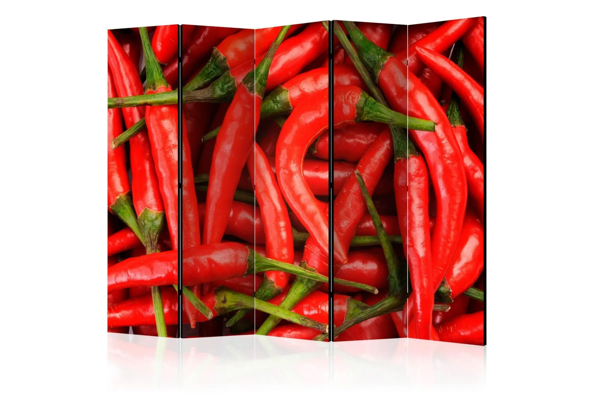 Bretteskjerm-Romdeler Chili Pepper - Background II