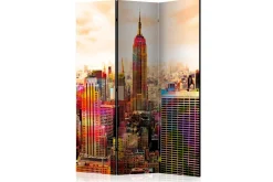 Bretteskjerm-Romdeler Colors of New York City III