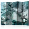Bretteskjerm-Romdeler Concrete Cubes Green II