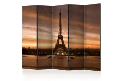 Bretteskjerm-Romdeler Evening Colours of Paris II