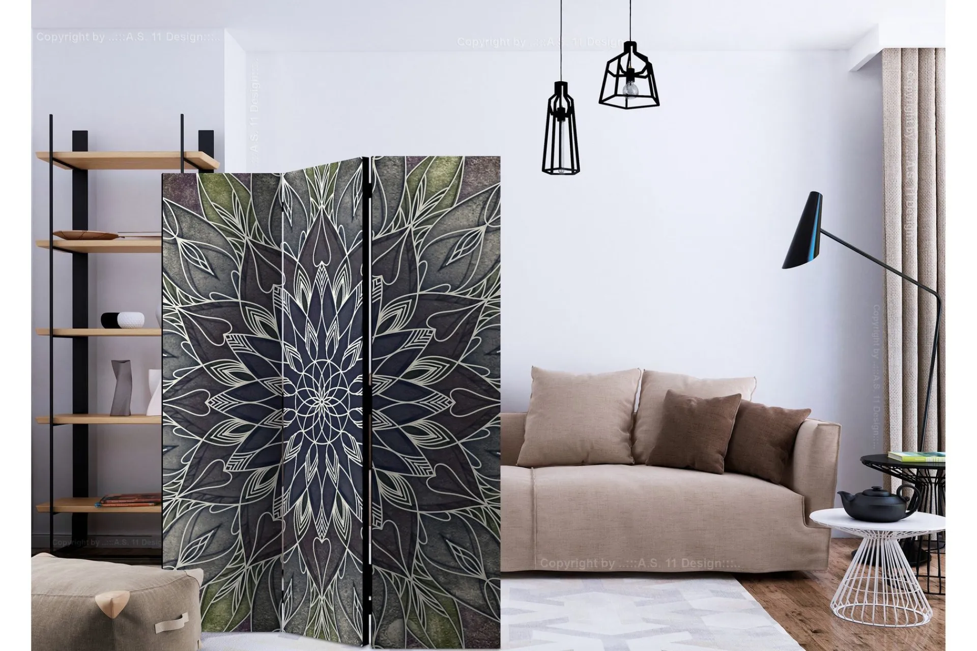 Romdeler Imperial Pattern 113x517 cm