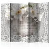 Romdeler Lilies and Quilted Background II