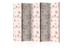 Bretteskjerm-Romdeler Magnolia Kvister II 222x517 cm