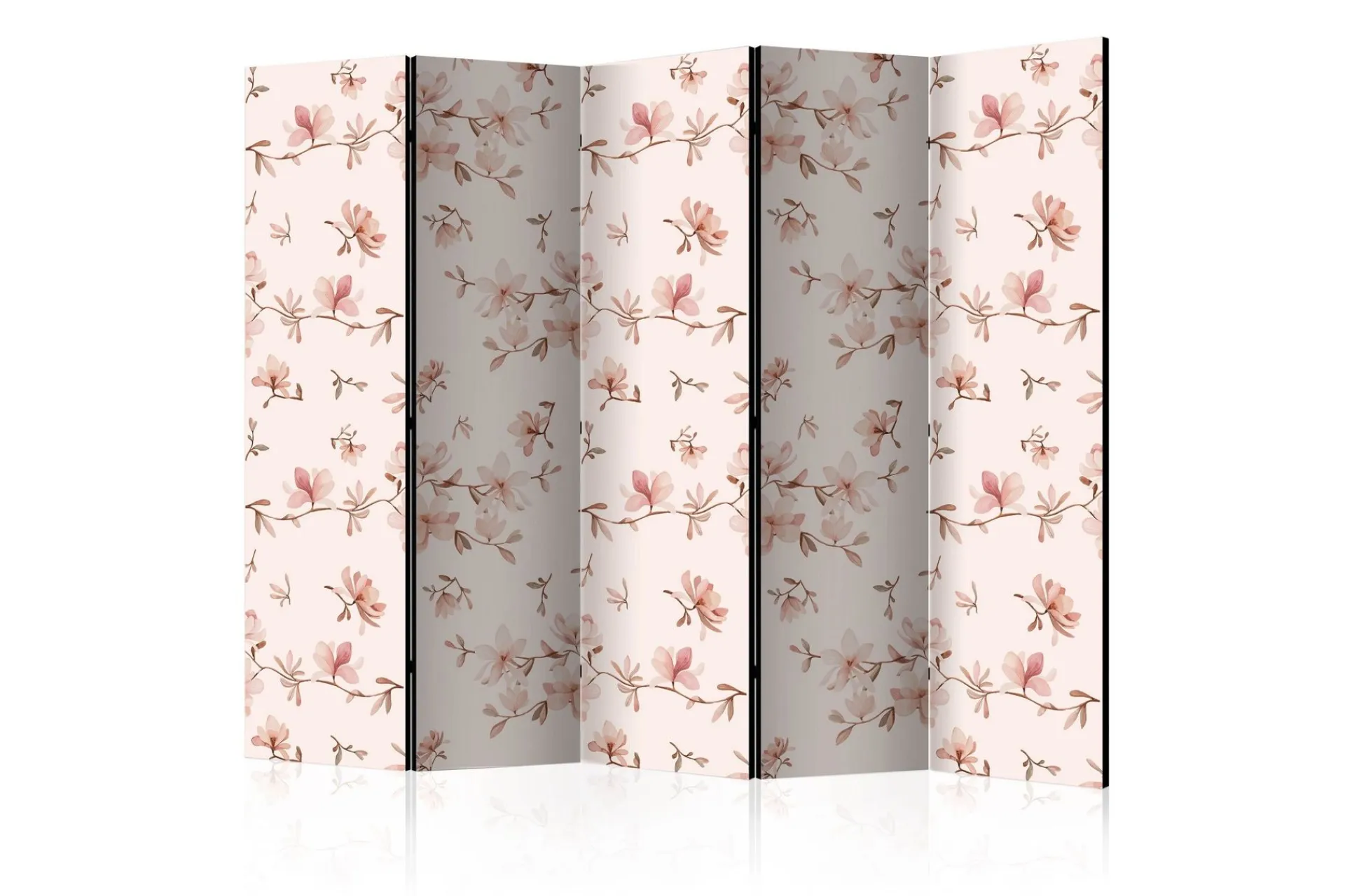 Bretteskjerm-Romdeler Magnolia Kvister II 222x517 cm