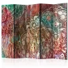 Bretteskjerm-Romdeler Mandala: Copper Garden II 222x517 cm