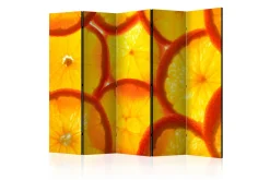 Bretteskjerm-Romdeler Orange Slices II