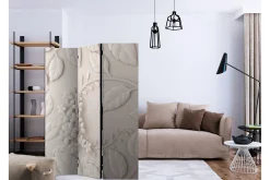 Bretteskjerm-Romdeler Paper Flowers Cream
